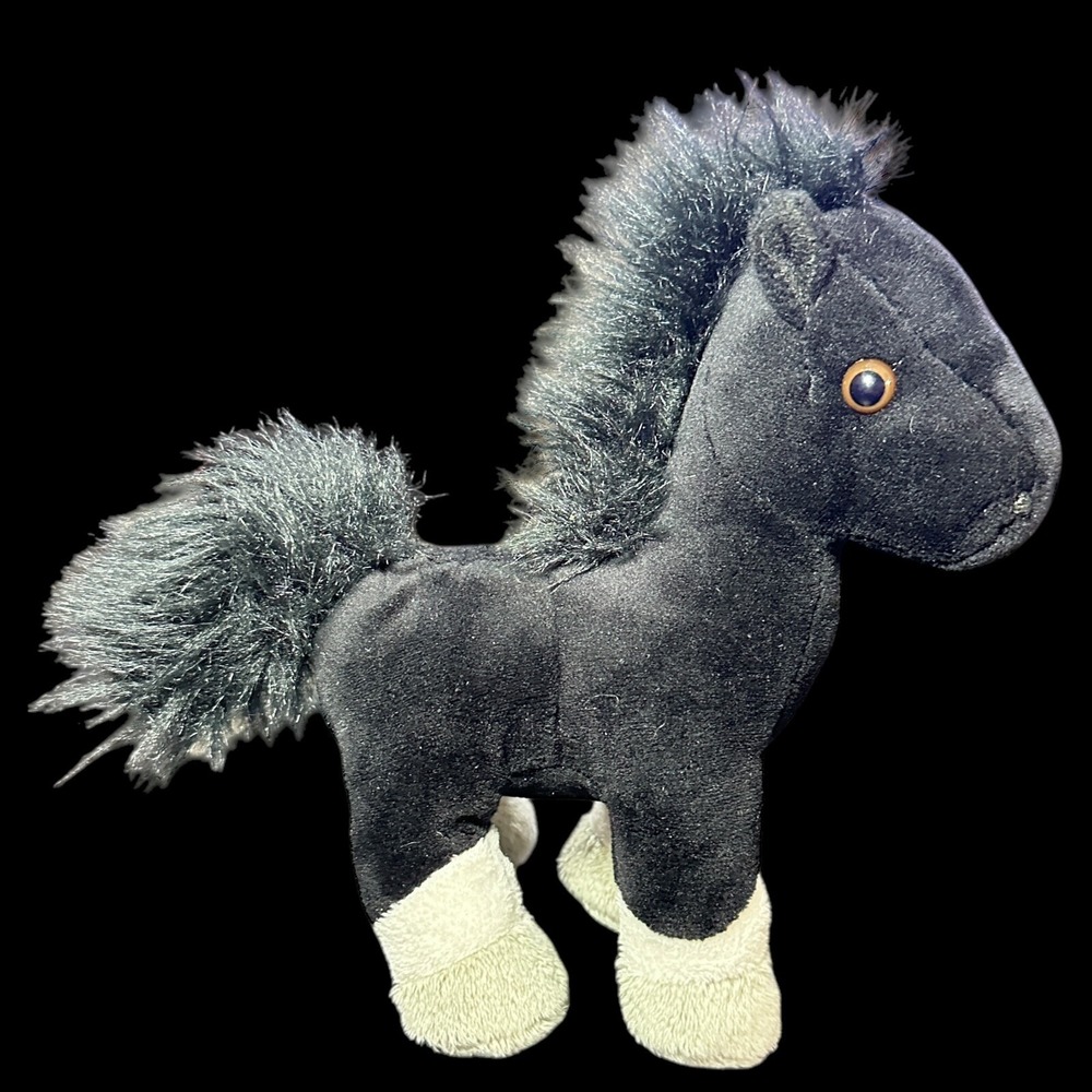 Breyer Horse Plush 2019 7" Stuffed Animal Toy - Black And‎ White